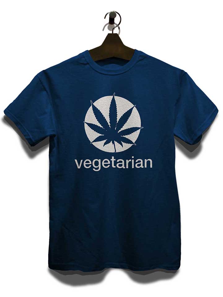 vegetarian-t-shirt dunkelblau 3