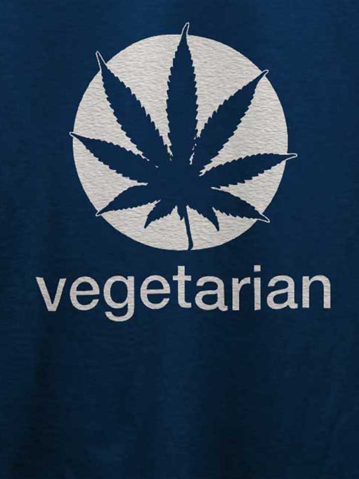 vegetarian-t-shirt dunkelblau 4