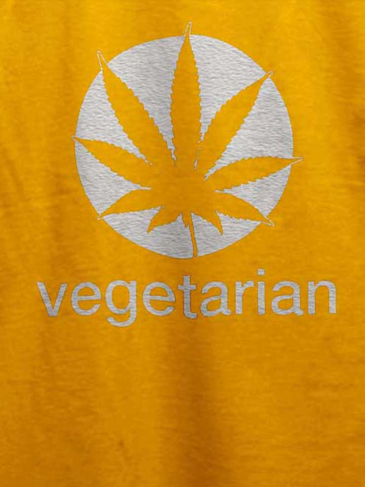 vegetarian-t-shirt gelb 4