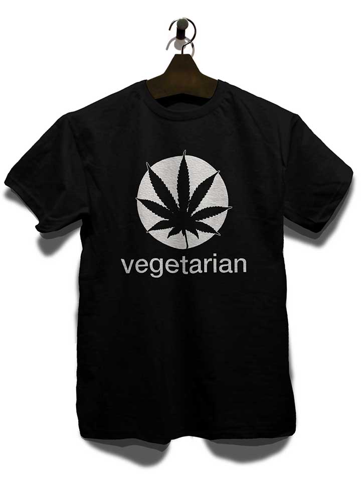 vegetarian-t-shirt schwarz 3