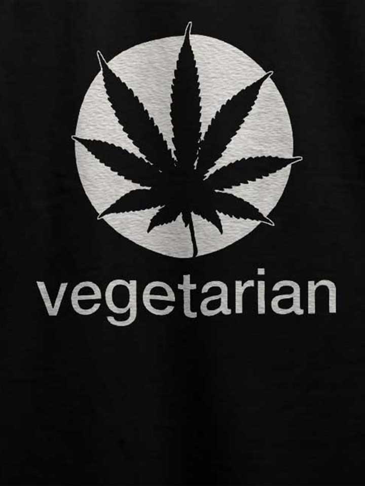 vegetarian-t-shirt schwarz 4