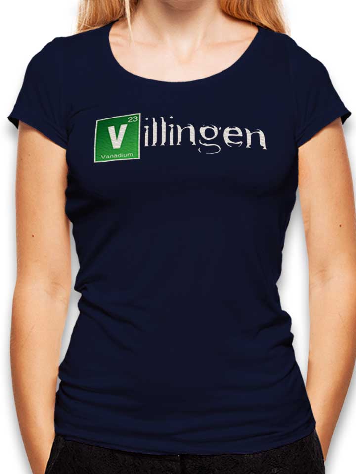 Villingen Womens T-Shirt deep-navy L