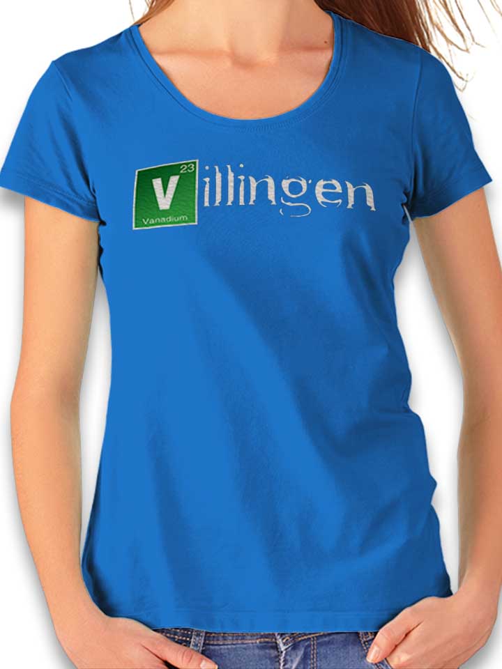 Villingen Camiseta Mujer azul-real L