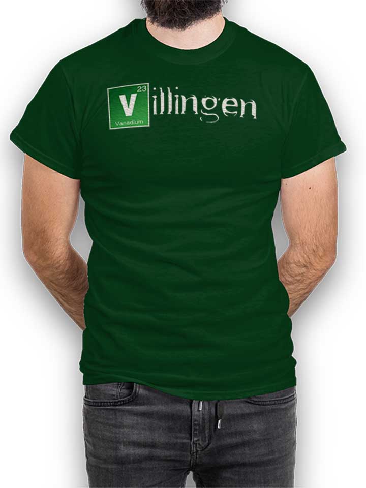 Villingen T-Shirt vert-fonc L