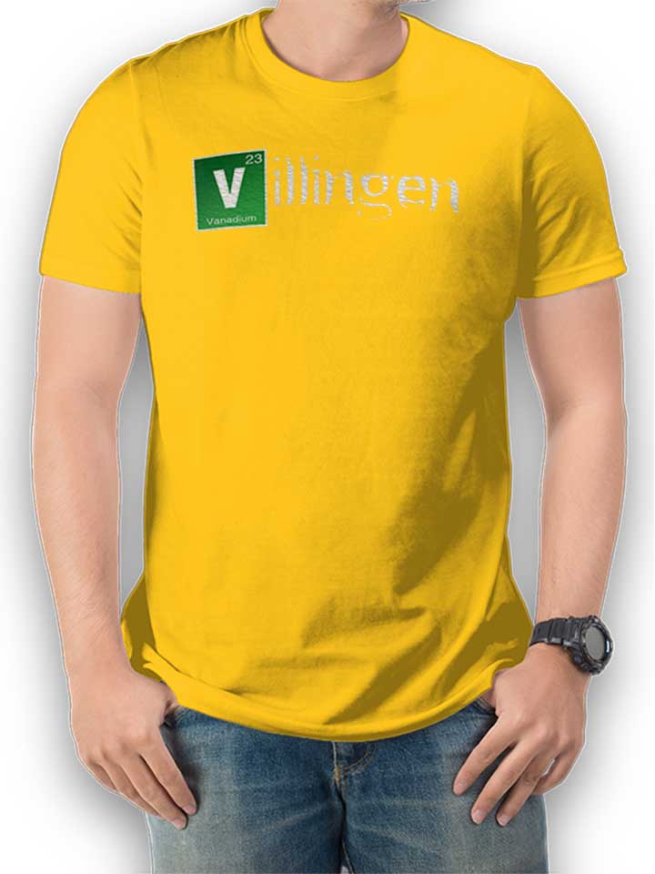 Villingen T-Shirt gelb L