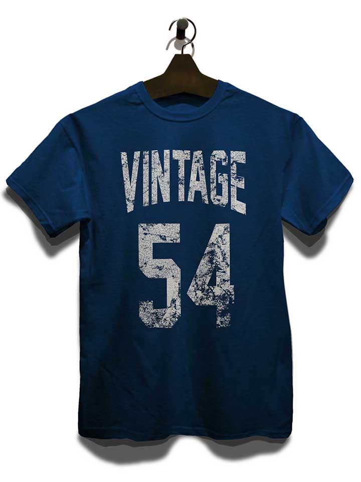vintage-1954-t-shirt dunkelblau 3