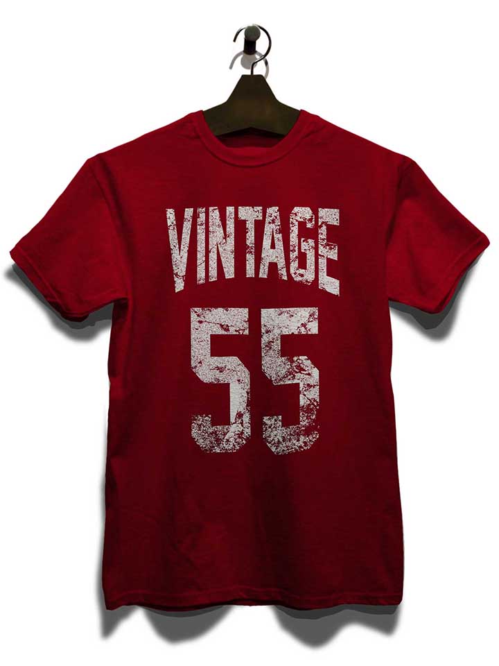 vintage-1955-t-shirt bordeaux 3