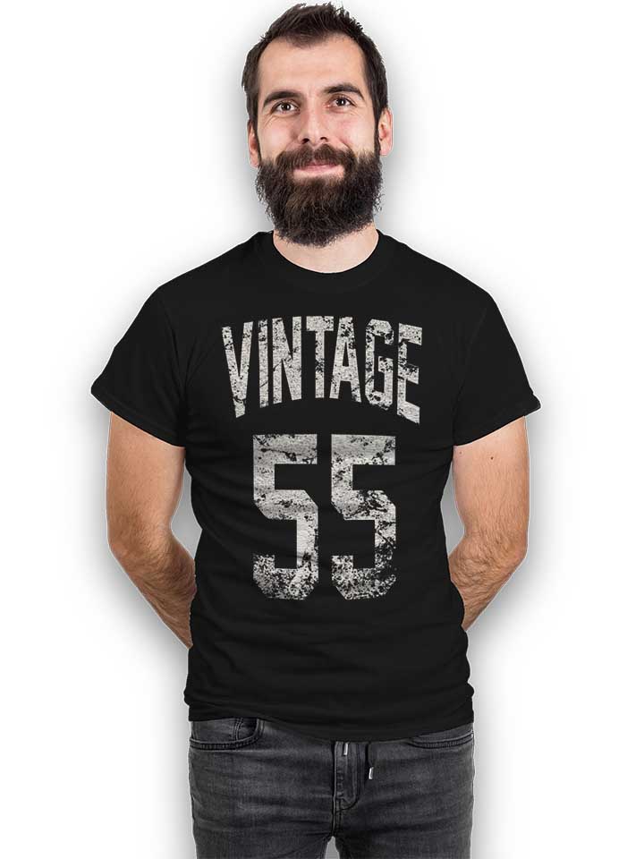 vintage-1955-t-shirt schwarz 2