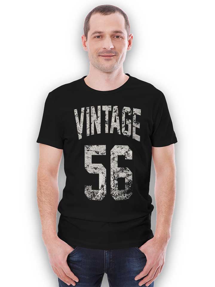 vintage-1956-t-shirt schwarz 2