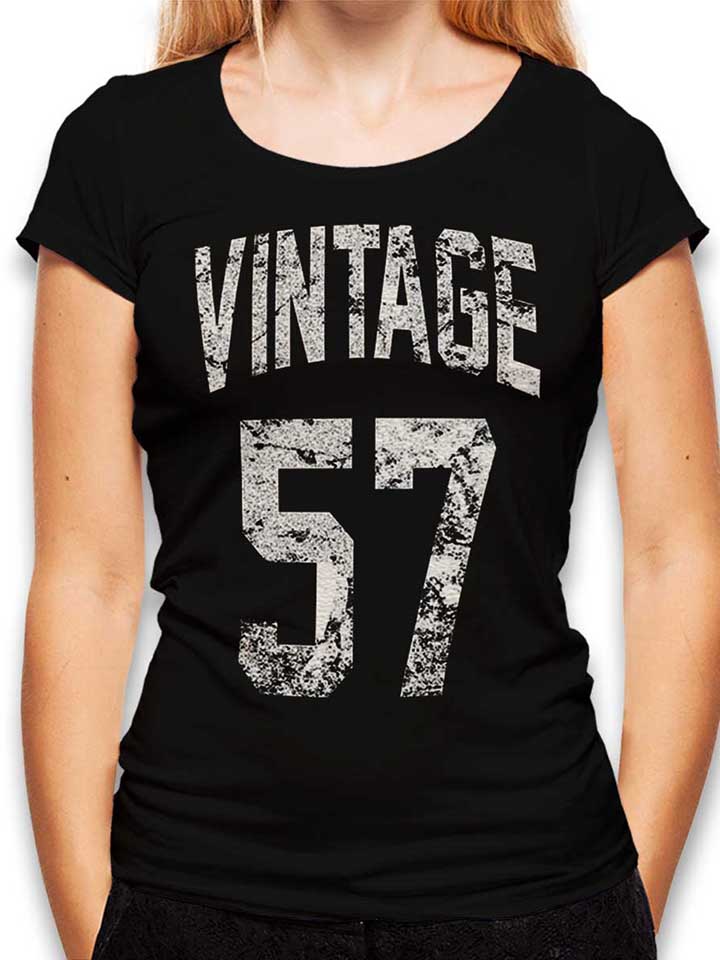 vintage-1957-damen-t-shirt schwarz 1