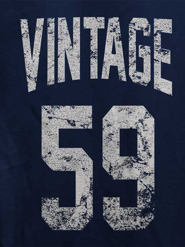 vintage-1959-damen-t-shirt dunkelblau 4