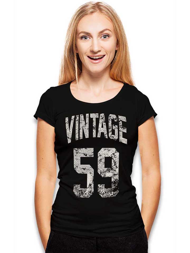 vintage-1959-damen-t-shirt schwarz 2