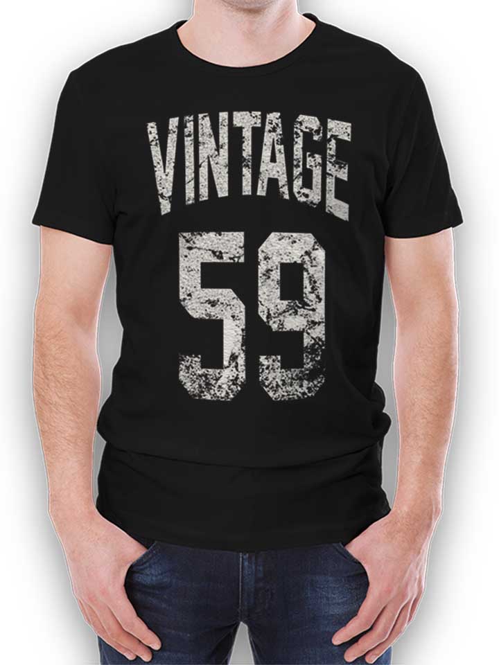 vintage-1959-t-shirt schwarz 1