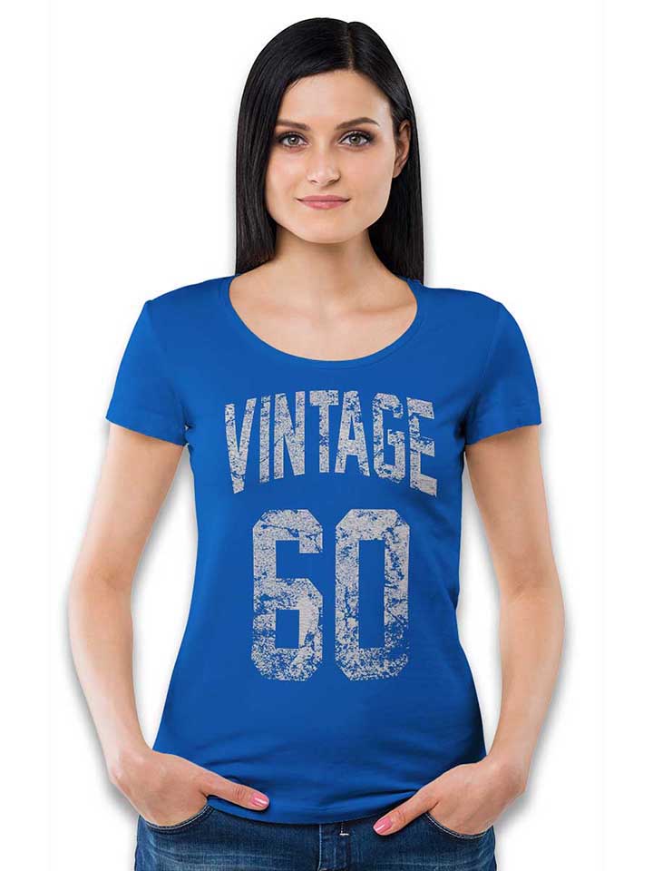 vintage-1960-damen-t-shirt royal 2