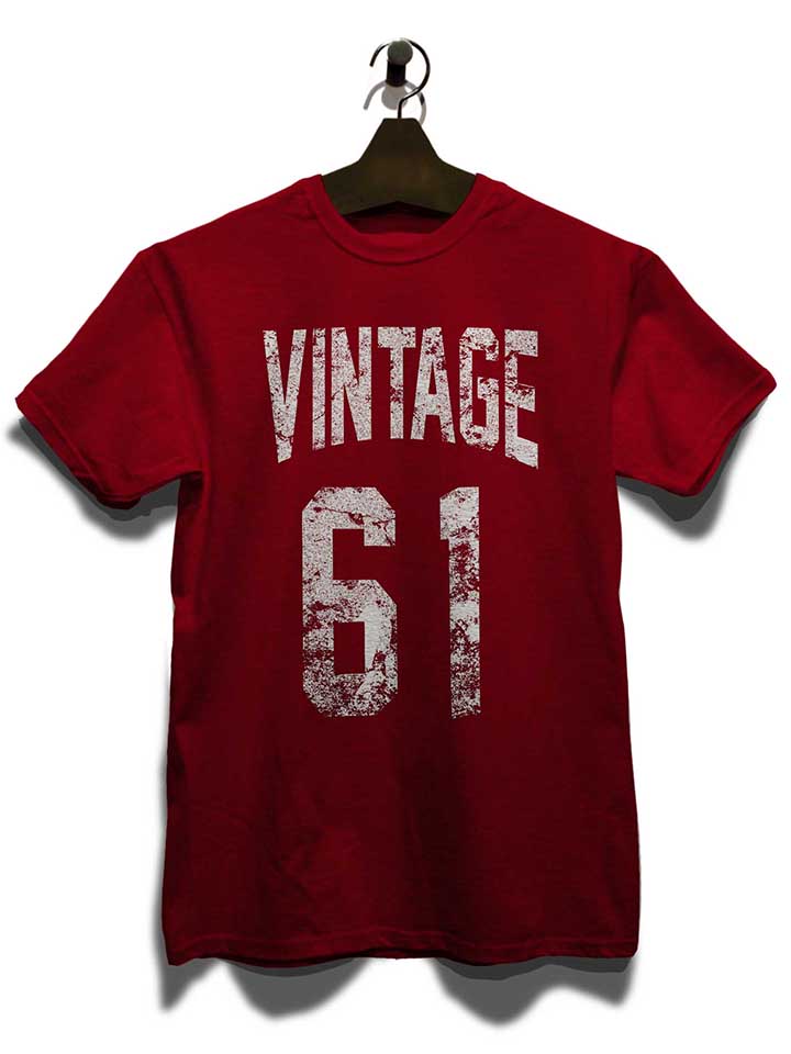 vintage-1961-t-shirt bordeaux 3