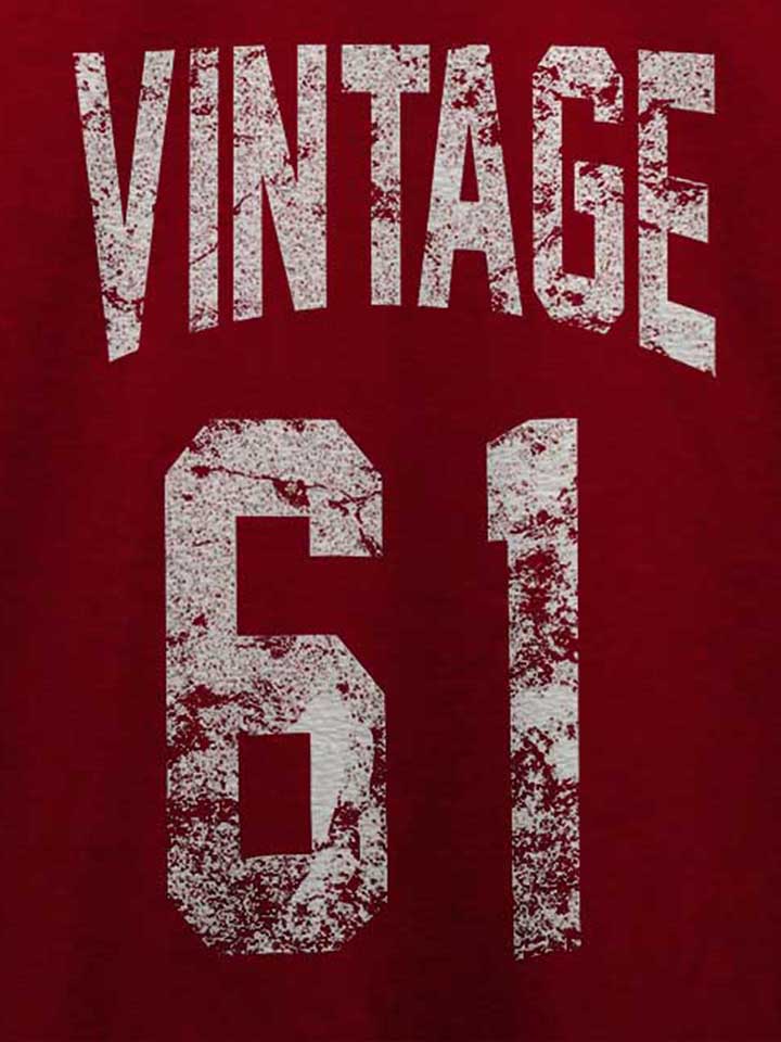 vintage-1961-t-shirt bordeaux 4