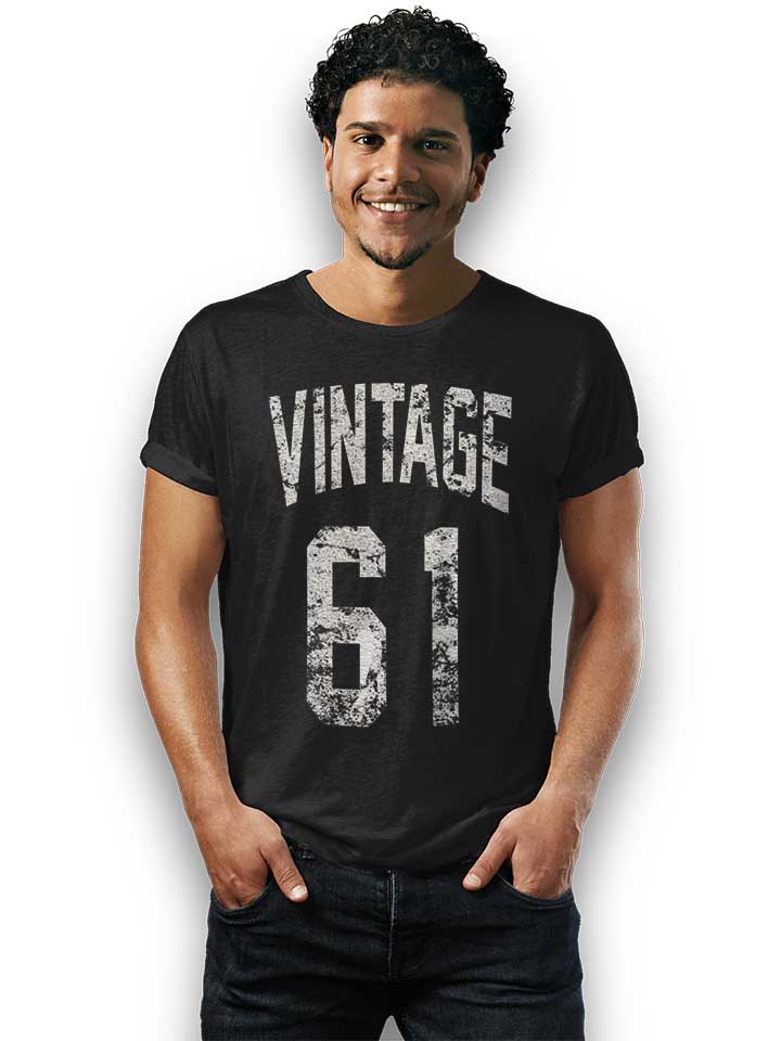 vintage-1961-t-shirt schwarz 2