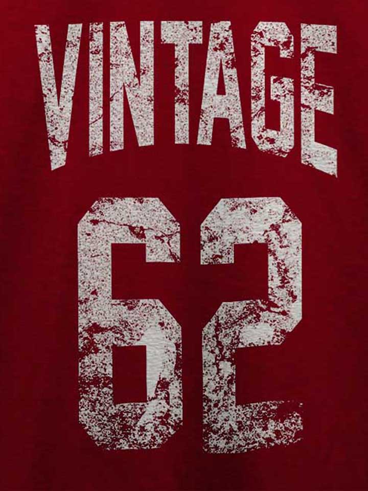 vintage-1962-t-shirt bordeaux 4