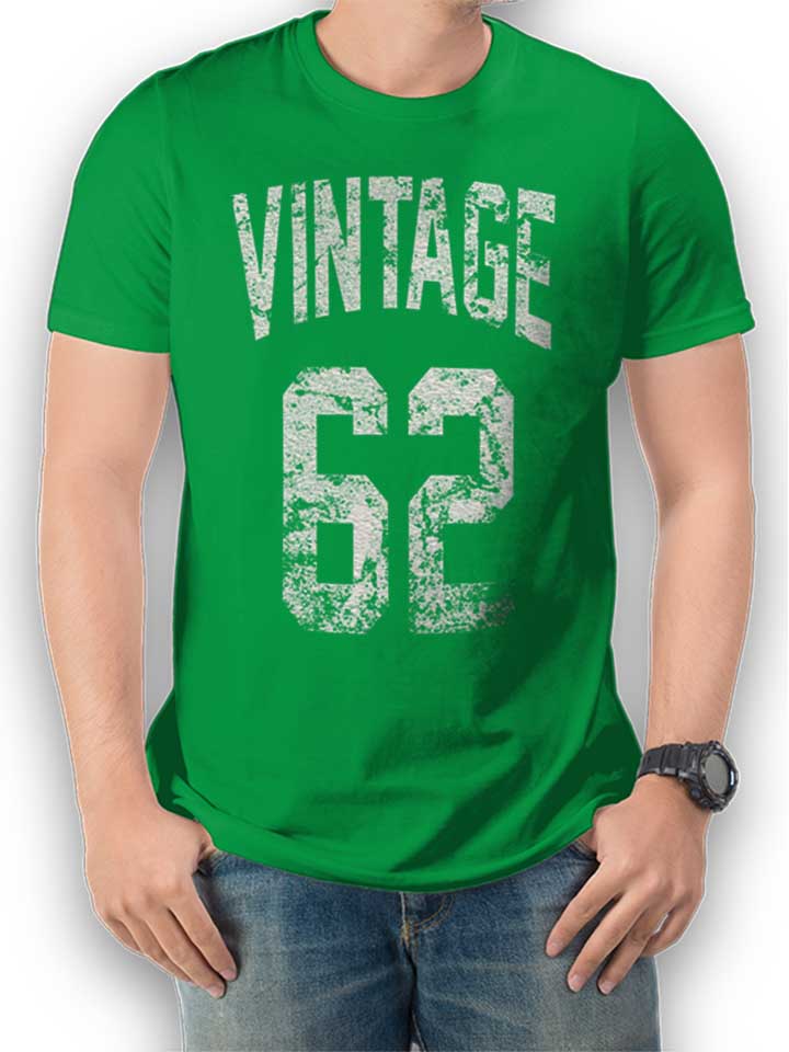 Vintage 1962 T-Shirt gruen L
