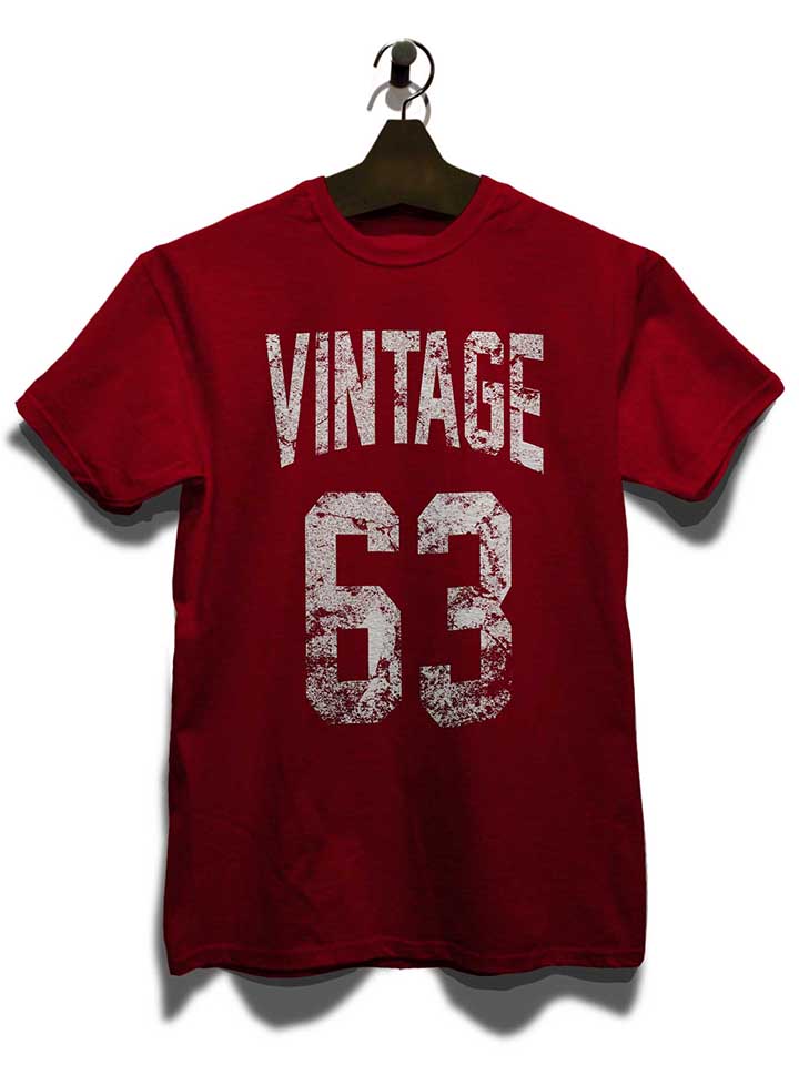 vintage-1963-t-shirt bordeaux 3