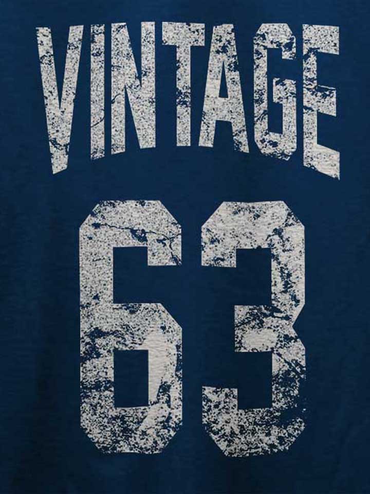 vintage-1963-t-shirt dunkelblau 4