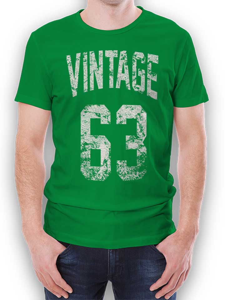 Vintage 1963 T-Shirt gruen L