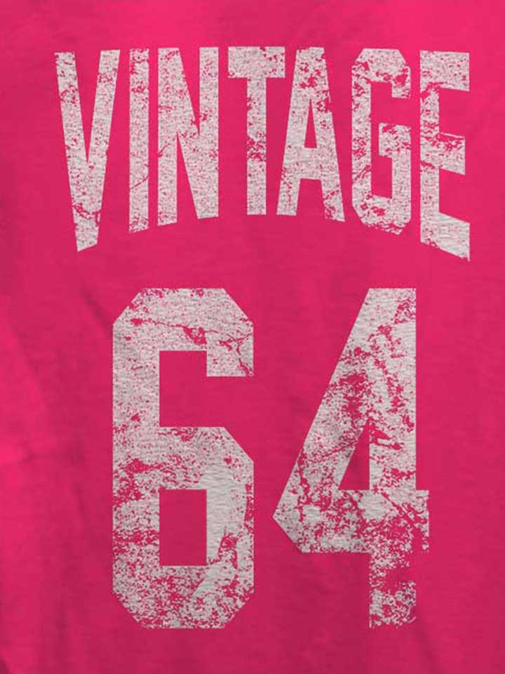 vintage-1964-damen-t-shirt fuchsia 4