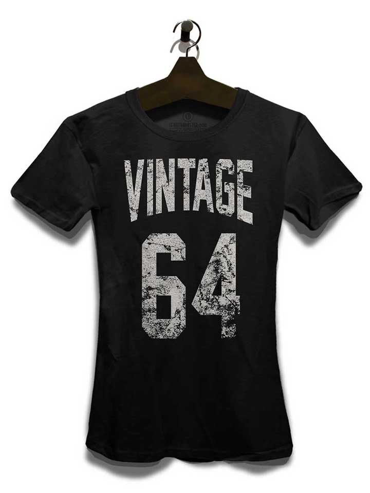 vintage-1964-damen-t-shirt schwarz 3