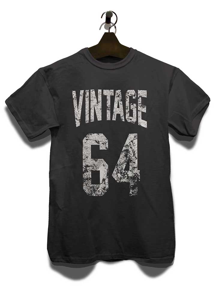vintage-1964-t-shirt dunkelgrau 3