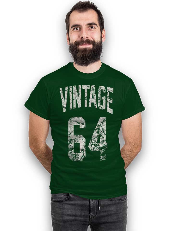 vintage-1964-t-shirt dunkelgruen 2