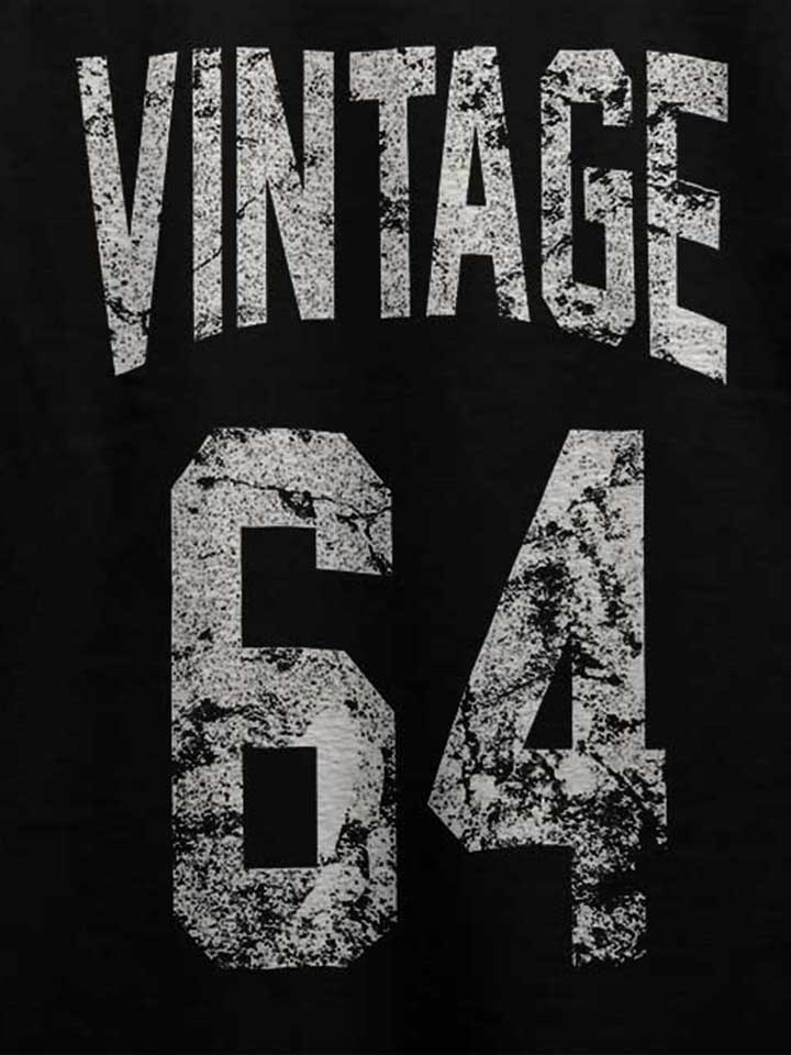 vintage-1964-t-shirt schwarz 4
