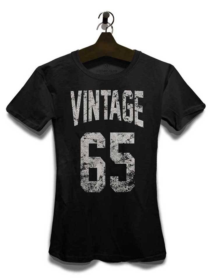 vintage-1965-damen-t-shirt schwarz 3
