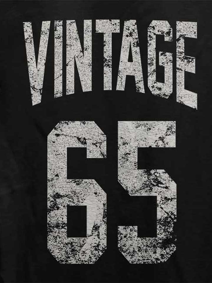 vintage-1965-damen-t-shirt schwarz 4