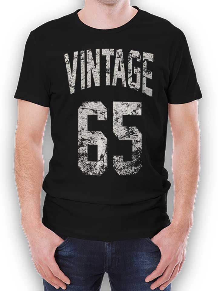 Vintage 1965 T-Shirt schwarz L
