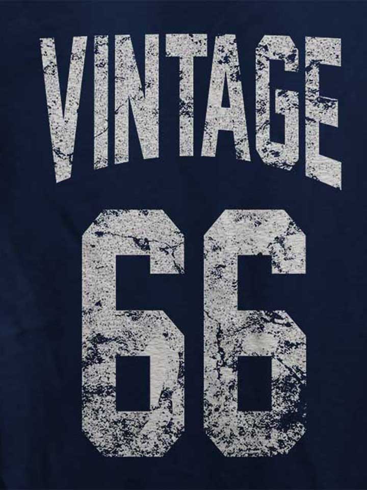 vintage-1966-damen-t-shirt dunkelblau 4