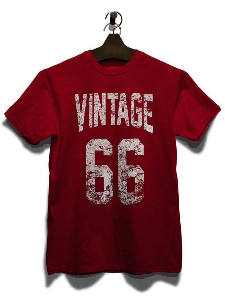 vintage-1966-t-shirt bordeaux 3