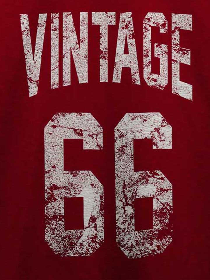 vintage-1966-t-shirt bordeaux 4