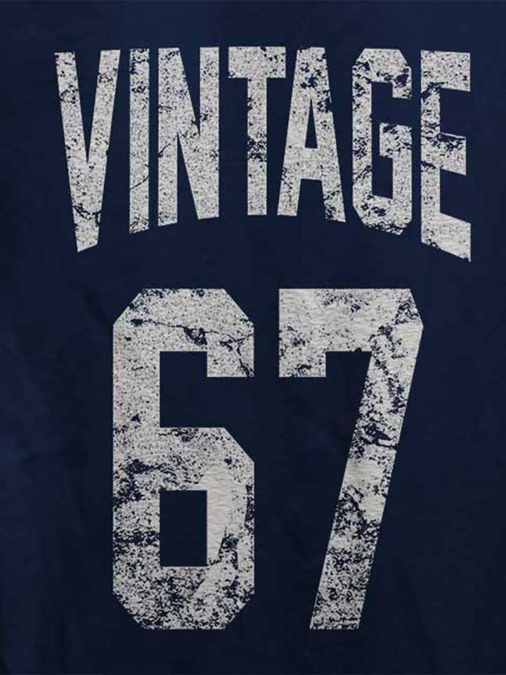 vintage-1967-damen-t-shirt dunkelblau 4