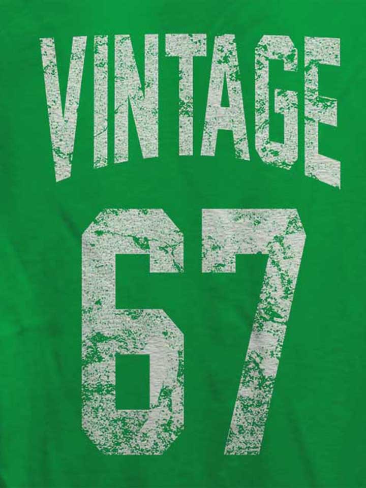 vintage-1967-damen-t-shirt gruen 4