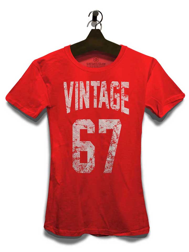 vintage-1967-damen-t-shirt rot 3