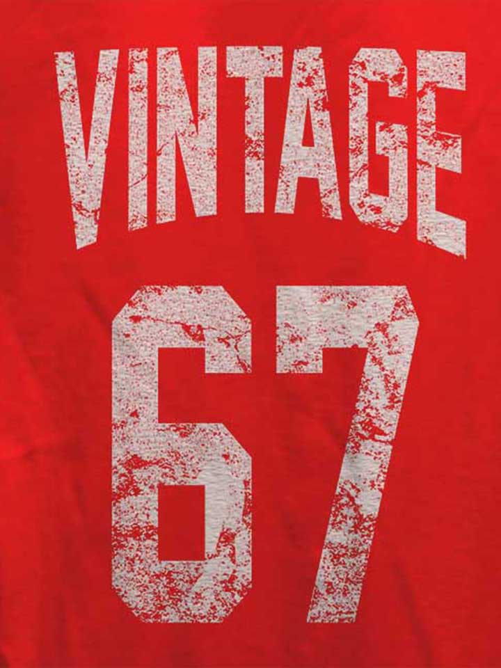 vintage-1967-damen-t-shirt rot 4
