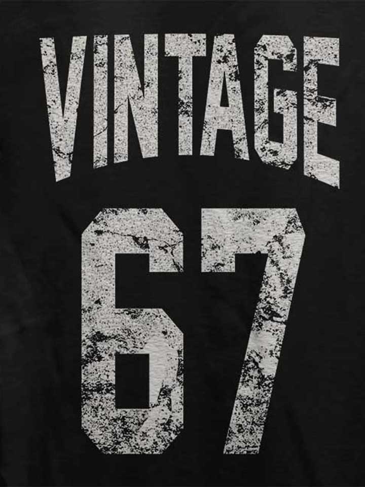 vintage-1967-damen-t-shirt schwarz 4