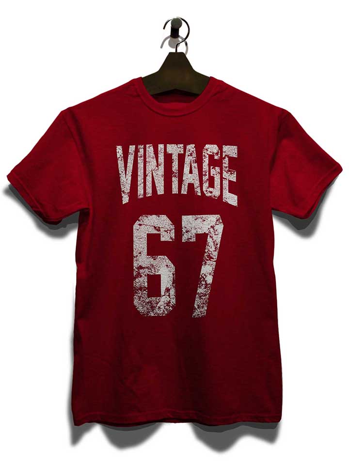 vintage-1967-t-shirt bordeaux 3
