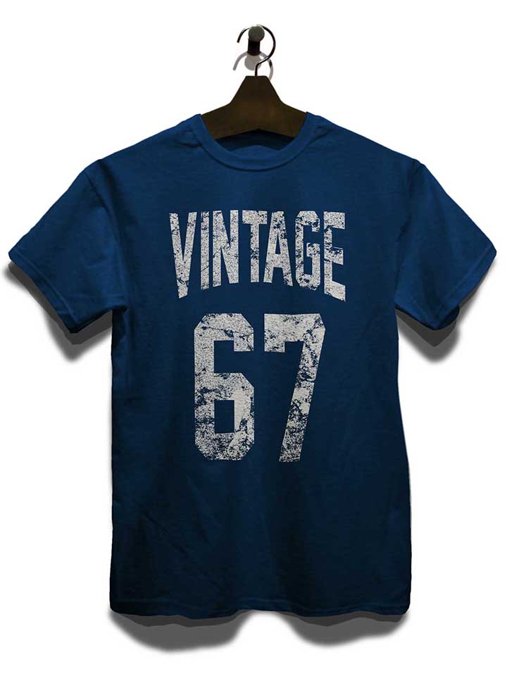 vintage-1967-t-shirt dunkelblau 3