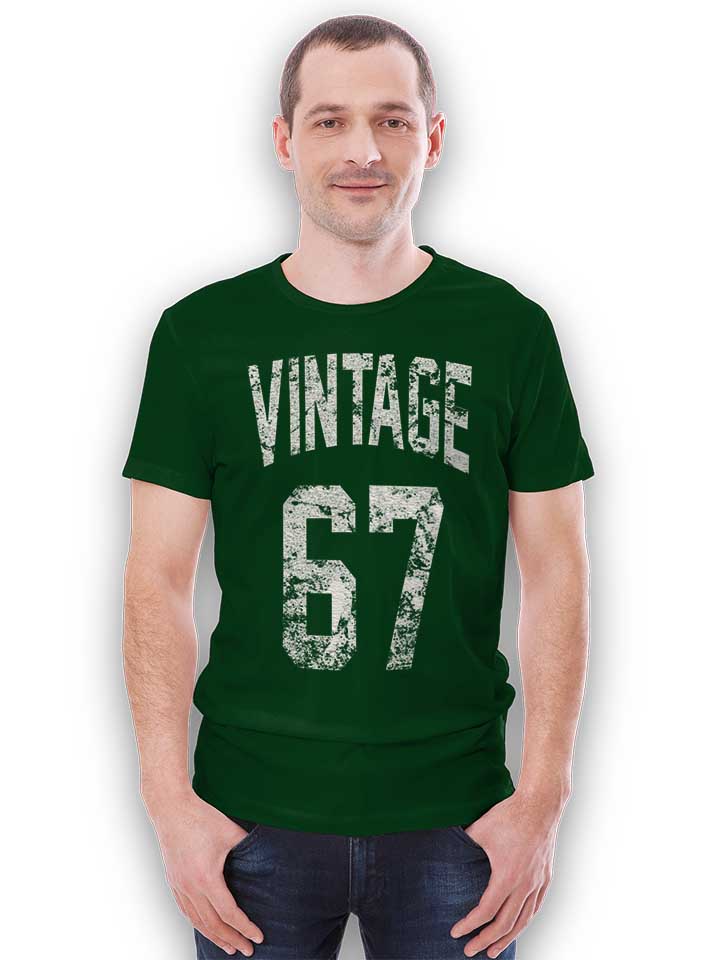vintage-1967-t-shirt dunkelgruen 2