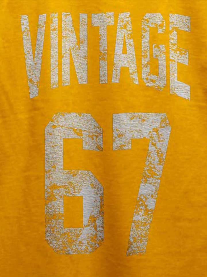 vintage-1967-t-shirt gelb 4