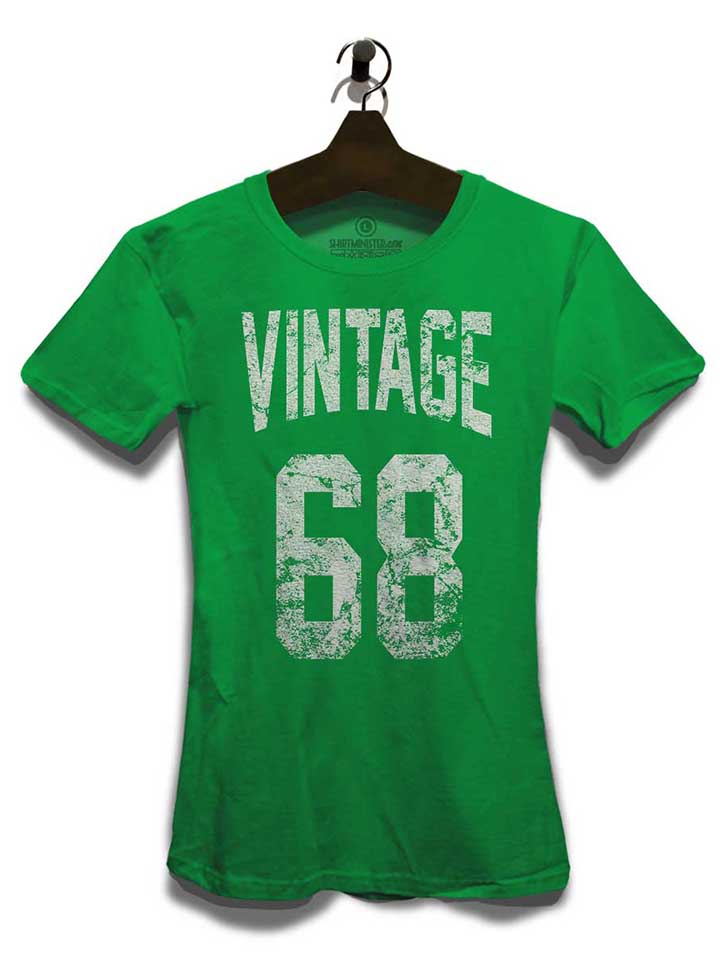 vintage-1968-damen-t-shirt gruen 3