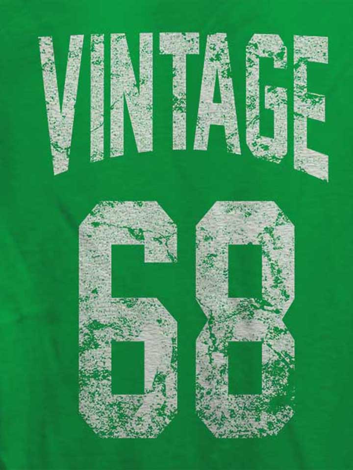 vintage-1968-damen-t-shirt gruen 4