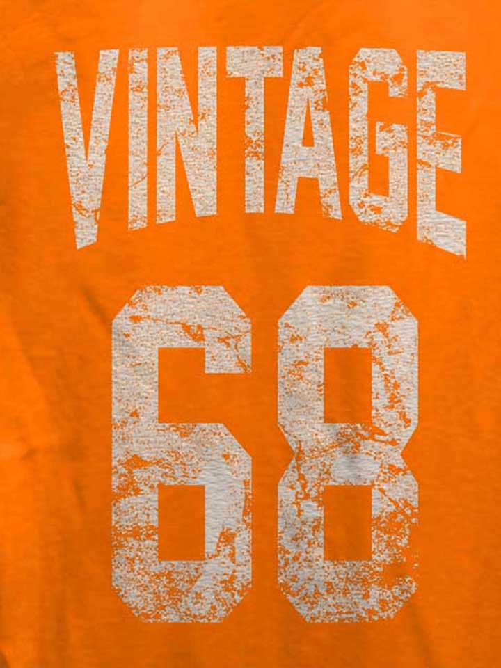 vintage-1968-damen-t-shirt orange 4