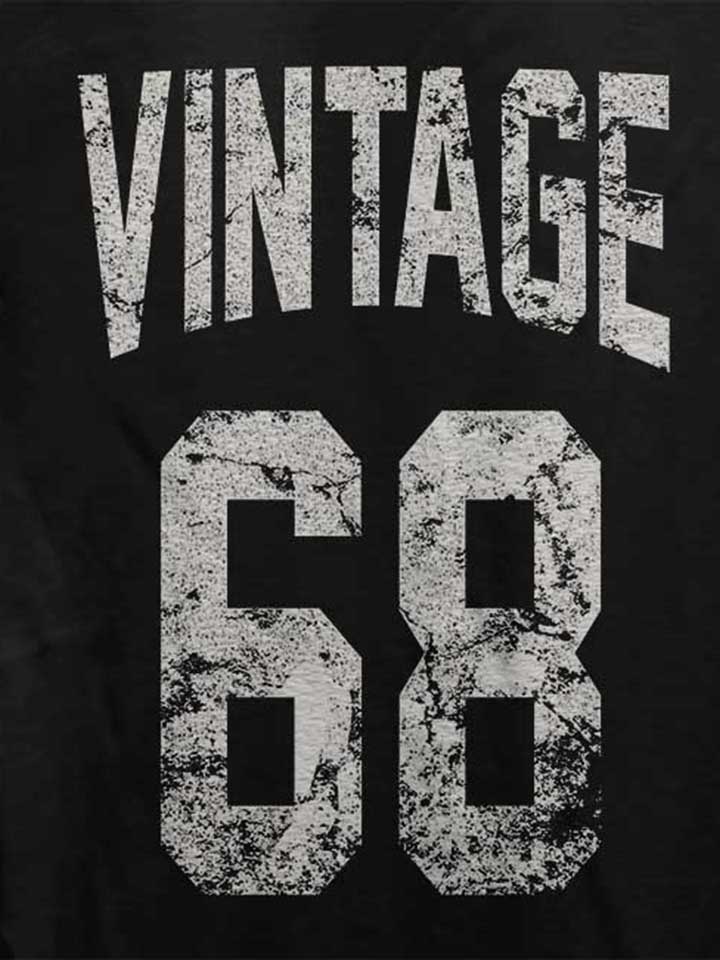 vintage-1968-damen-t-shirt schwarz 4